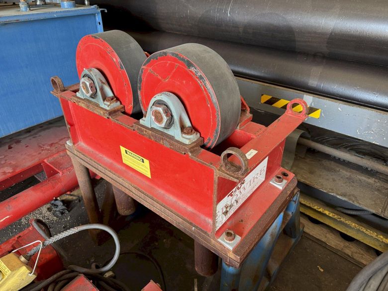 20 Ton Weldwire Short Frame MICARTA Turning Rolls