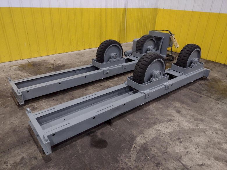 15 TON TURNCO POWERED TANK TURNING ROLLS: STOCK #11252