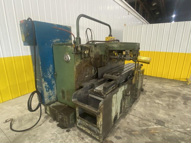 12" x 60" CINCINNATI MODEL #215-153 PLAIN HYPOWERMATIC HORIZONTAL BED-TYPE MILL / MILLING MACHIN