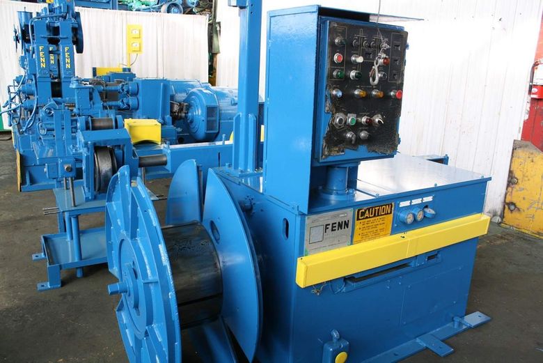 FENN #082-082 (2) STAND TANDEM WIRE FLATTENING MILL: STOCK #65774