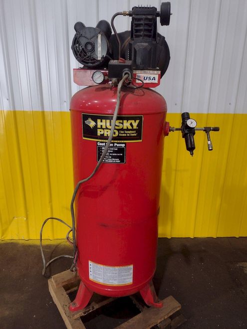 3.2 HP HUSKY VERTICAL MODEL #VT631403AJ AIR COMPRESSOR: STOCK 18535