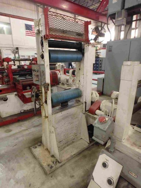 18" x 2.87" x 6,000# Ruesch Slitting Line