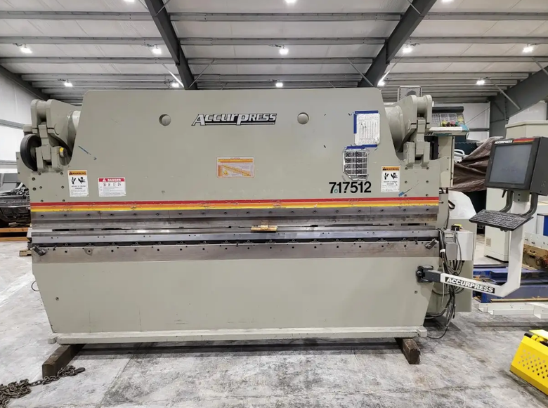 2001 Accurpress 717512 Hydraulic Press Brake (#5712)