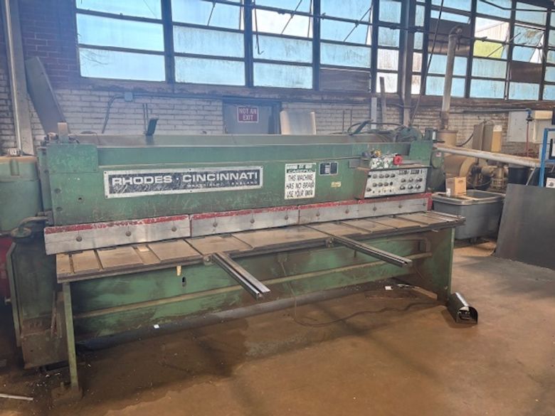 Cincinnati 1010 Mechanical Shear (#5692)