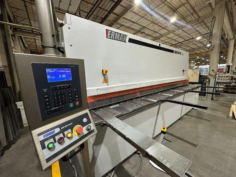 2008 Ermaksan HVR 13' X 3/8" Hydraulic Shear (#5729)
