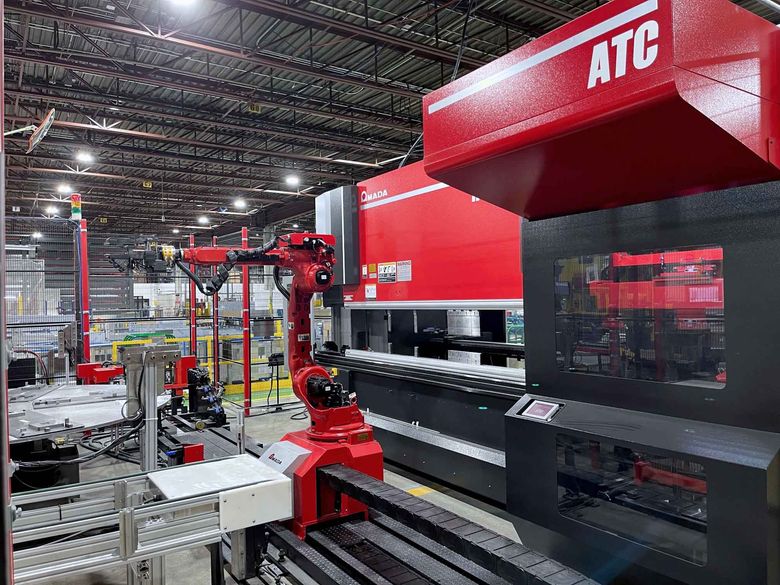 2017 Amada HG1003ARS Hydraulic CNC Press Brake (#5229)