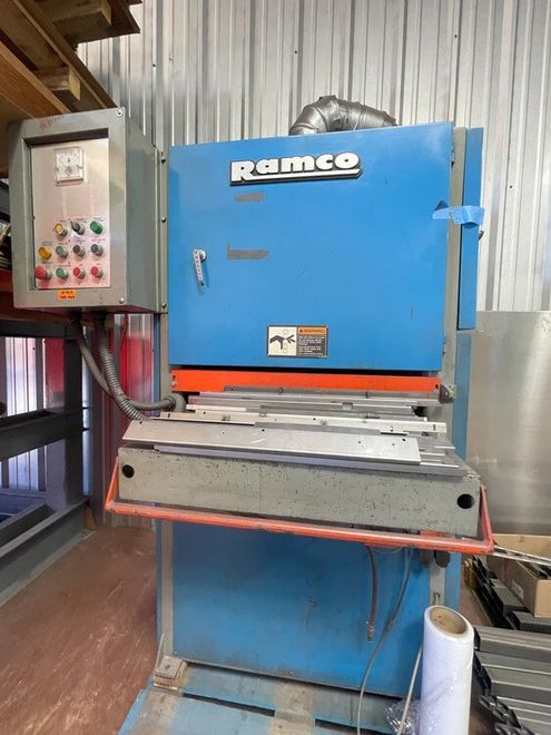 Ramco Sanders DW-25 Abrasive Finishing Machine (#5169)
