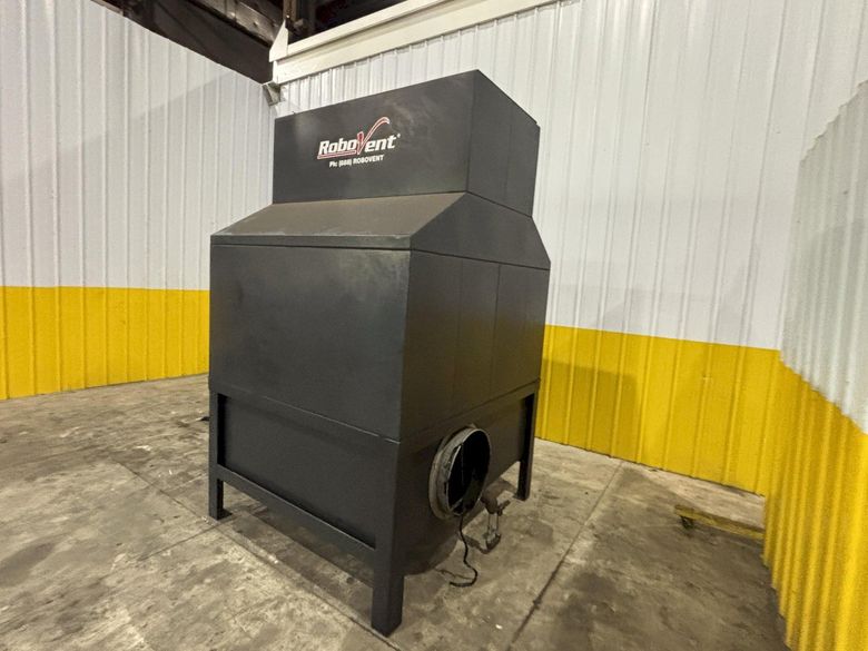 6,000 CFM x 10 HP ROBOVENT MODEL #CFX-6000-W VENTILATION DUST COLLECTOR / MIST COLLECTOR: STOCK