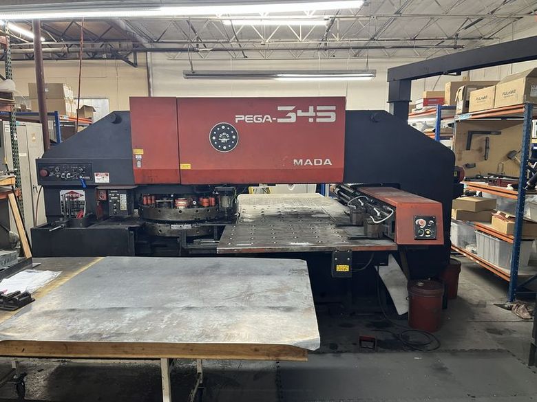 Amada Pega 345 CNC Turret Punch Press w/ Auto Index