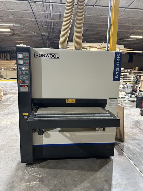 Ironwood S124RK 2 Head 42″ Wide Belt Sander