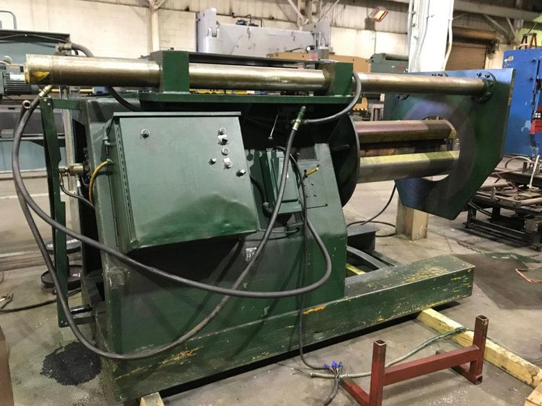 USED AMERICAN STEEL LINE 20,000LB. UNCOILER / RECOILER, Model 1000, Stock No. 10382