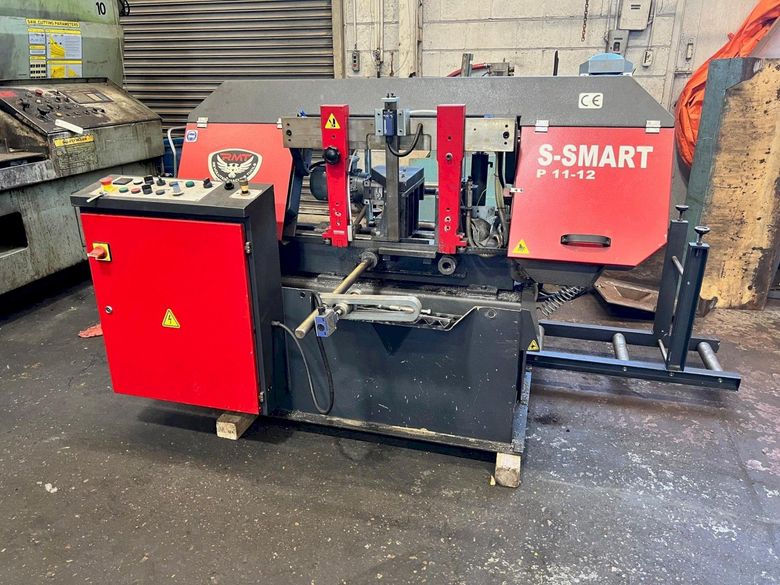 USED RMT 12.6" FULLY AUTOMATIC HORIZONTAL BANDSAW MODEL S-SMART P 11-12, Stock# 10954, Year: 201