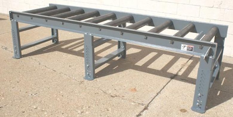 NEW WESTBROOK 120" HEAVY DUTY GRAVITY ROLLER CONVEYOR Stock# 11023