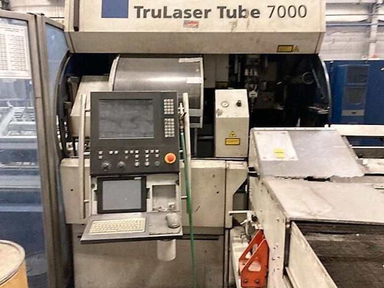 USED TRUMPF TRUELASER TUBE 7000 10" CNC CO2 TUBE LASER, Stock# 11059, Year: 2009
