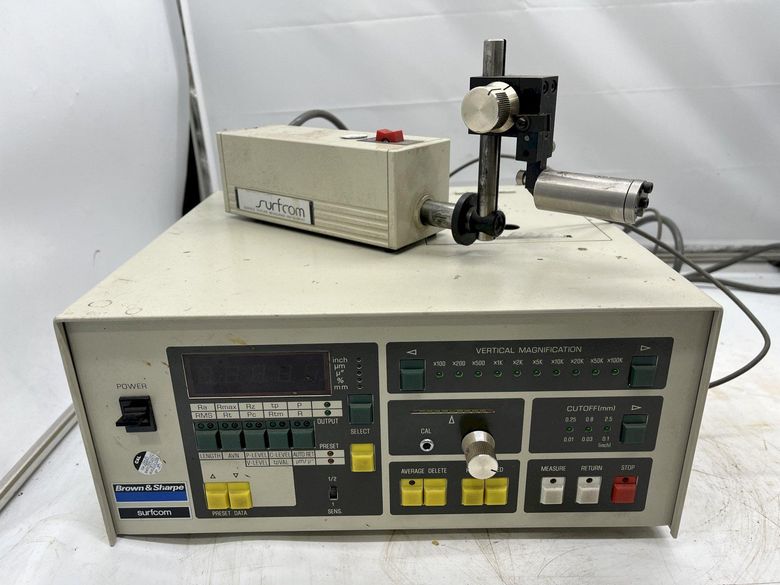 BROWN & SHARPE SURFCOM MODEL 110B SURFACE TEXTURE MEASURING INSTRUMENT: STOCK #16553