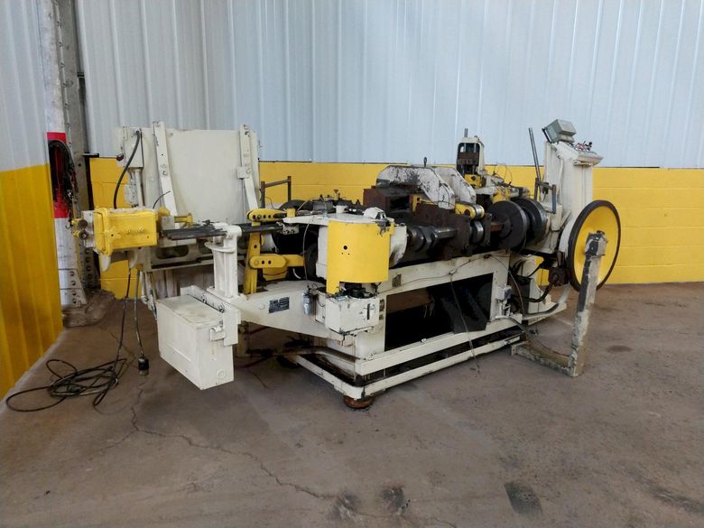 .125" X 3" WIDE US BAIRD MODEL #35 MULTISLIDE WIRE FORMER, VARIABLE SPEED & AIR CLUTCH: STOCK #1