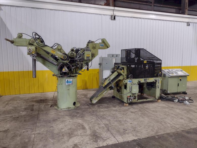 18” X .175”  X 8,000 LBS CWP MODEL #SFAC4-20 SPACE-SAVER AUTOMATIC DOUBLE END SERVO COIL FEED LI