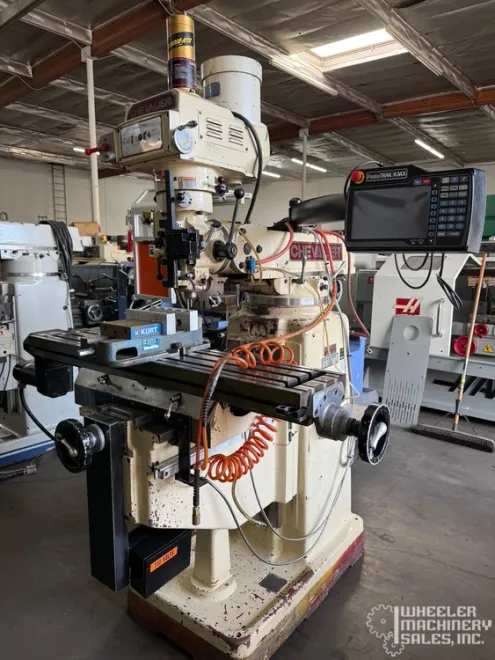 CHEVALIER FM-3KVH Vertical Mill w/ Prototrak KMX Control #8094 #1