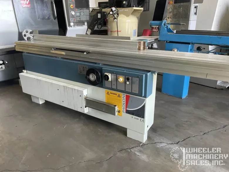 1998 PAOLONI P260 Sliding Table Saw #7959 #1