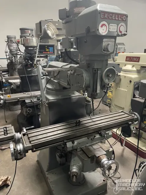 Excello 602 Vertical Mill 9" x 42" #7887 #1