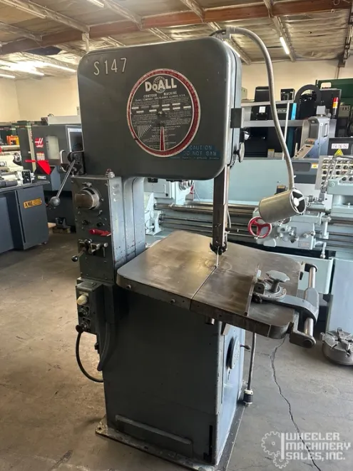 DO ALL 1612-U Vertical Band Saw #7871 #1