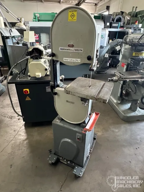 Rockwell Model 14 28-200 Vertical Band Saw #7857 #1