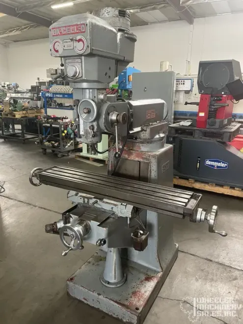 Excello 602 Vertical Mill 9" x 42" #7771 #1
