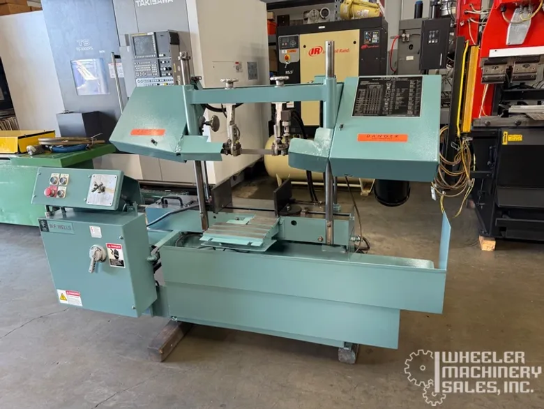 W.F. Wells W-9-1 Horizontal Band Saw #7632 #1