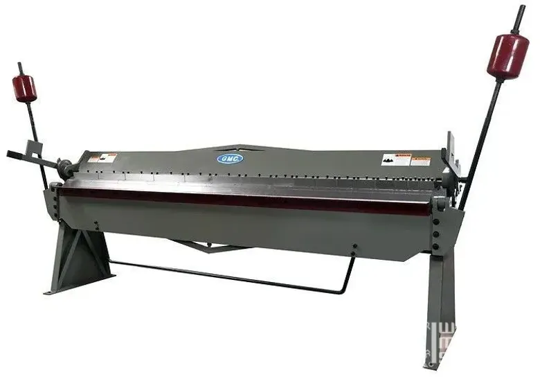 New GMC Machinery 8’ x 12 Gauge Heavy Duty Manual Box & Pan Brake BB-812-6HD