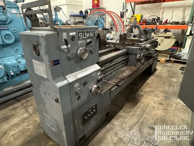 Summit 20-4 x 80 Gap Bed Engine Lathe #7370 #2