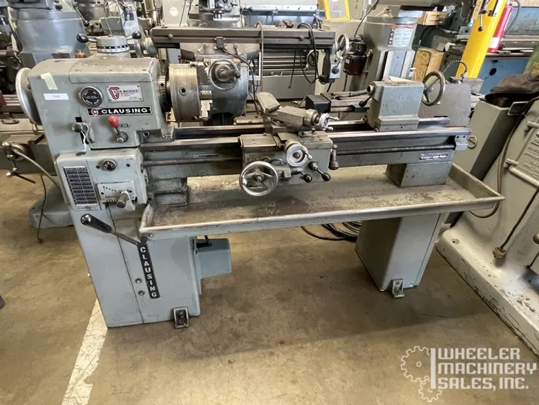 CLAUSING 5914 ENGINE LATHE 12" x 36" #7142 #2