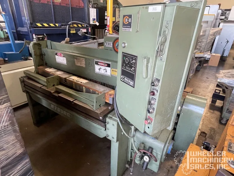 WYSONG 1252 POWER SHEAR 12 GA. X 4' #7139 #2
