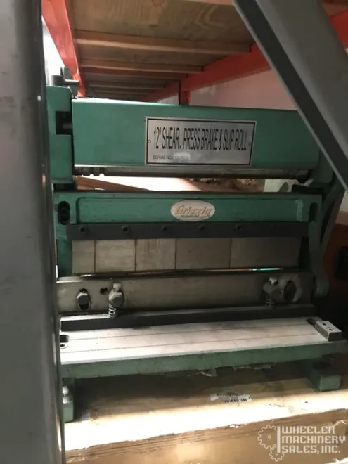 Grizzly T26472Z 3 In 1 Sheet Metal Machine 20 Ga. x 12" #6606 #1