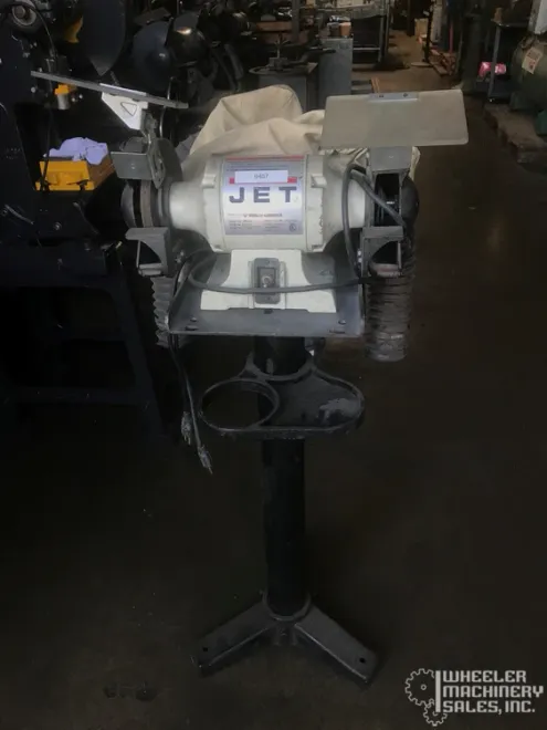 Jet JBG-6A Pedestal Grinder With Dust Collector 6" #6457 #1