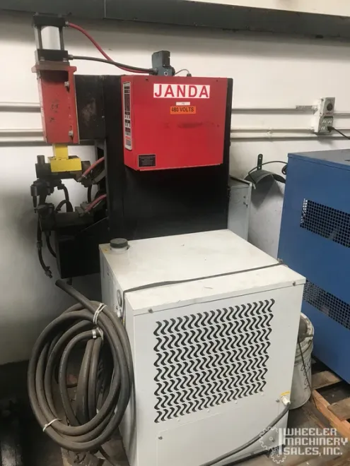 Janda P50-18 Press Type Spot Welder 50 KVA x 12" #6437 #1