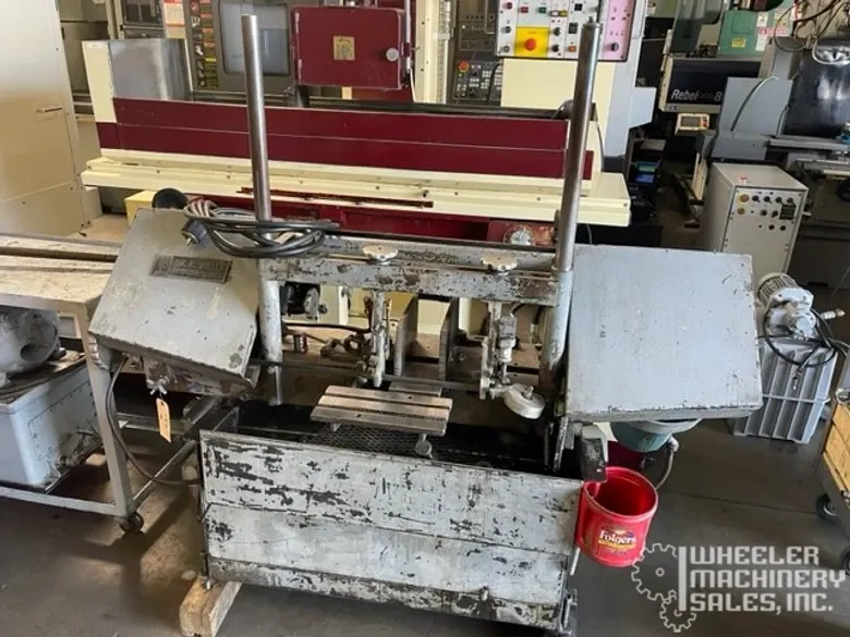 W.F. Wells W-9 Dual Column Horizontal Band Saw 9" x 17" #6720 #1