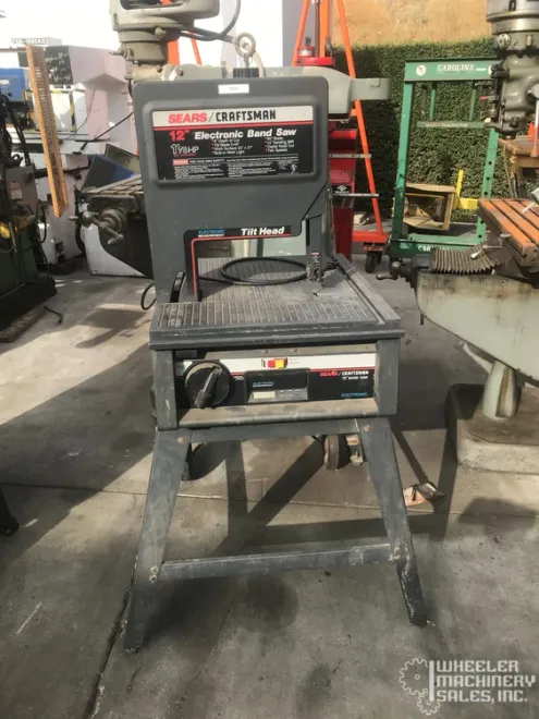 SEARS CRAFTSMAN 113-247440 VERTICAL BANDSAW 12" #6224 #1