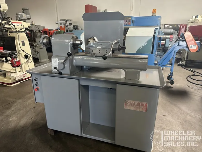 RIVETT 957-1303-5C HIGH PRECISION SECOND OPERATION LATHE 9" x 20" #6282 #1