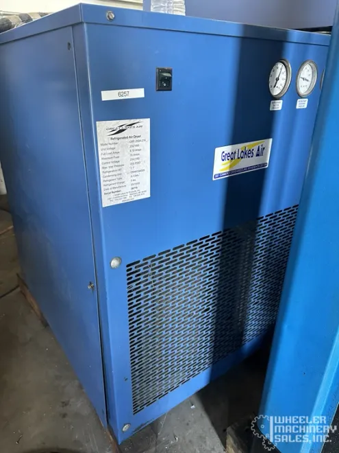 Great Lakes Model GRF-200A-216 Refrigerated Air Dryer 200 CFM x 1.5 HP #6257