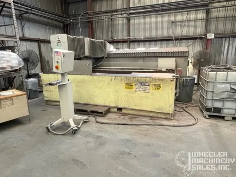 FLOW No. A12797  6' X 12' CNC WATERJET #6194