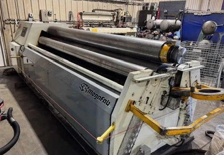 2015 Bertsch 4R HMS 3100X200 1/4" X 10' 4-Roll Plate Roll (#5771)
