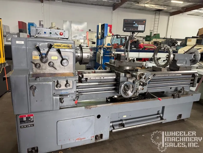 1995 HWACHEON HL18X59G Engine Lathe #8093 #1