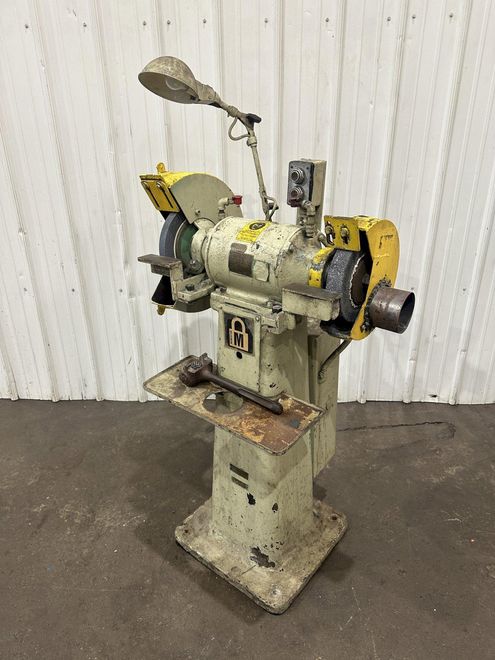 HISEY DOUBLE END PEDESTAL GRINDER: STOCK #78080