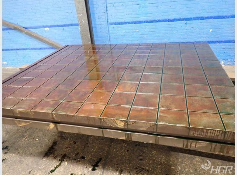 120 "X 98" X 10" PORTAGE LAYOUT TABLE: STOCK #78137