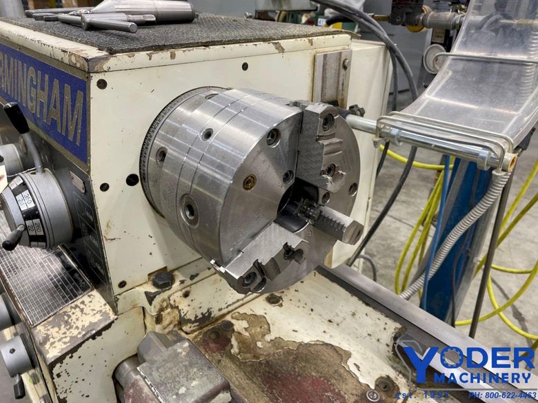 18"X 120" BIRMINGHAM  MODEL # DL18120 GAP BED ENGINE LATHE: STOCK #77942