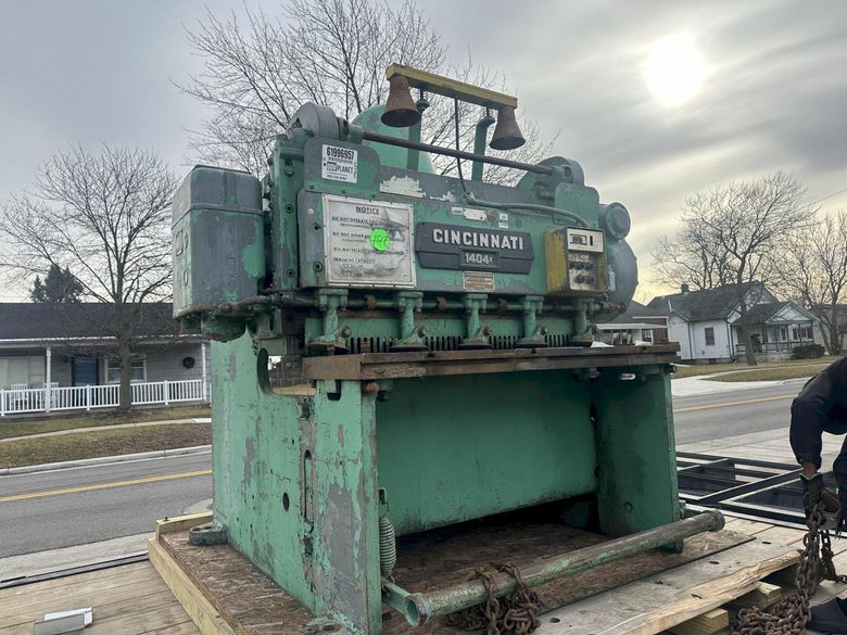 Cincinnati 1404-R Metal Shear: STOCK #77746