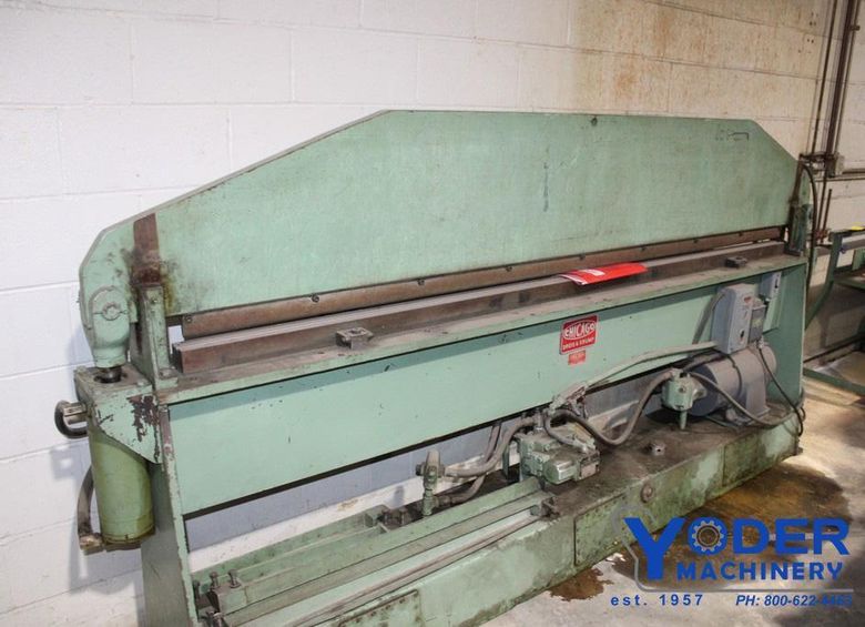 16 TON X 8 DREIS & KRUMP 96" MODEL S-B-83 HYDRAULIC BRAKE,: STOCK #77726