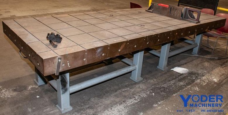 140" X 50" X 6" PORTAGE LAYOUT TABLE: STOCK #77703