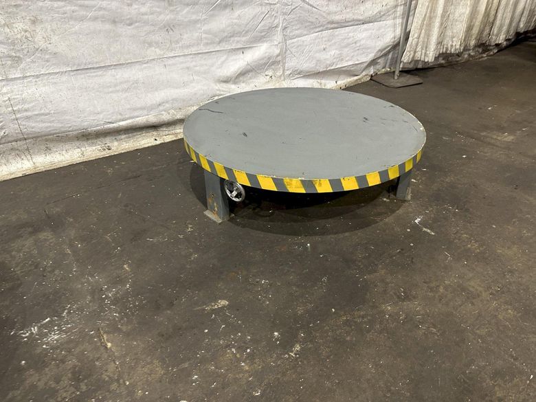 3500 LB  CUSTOM HORIZONTAL UNCOILER: STOCK #77224