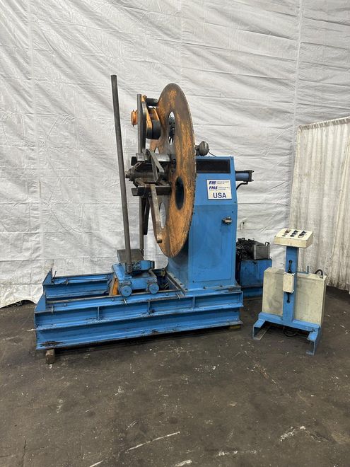 8000 LB X 12" FMC COIL REEL & COIL CAR  : STOCK #77219